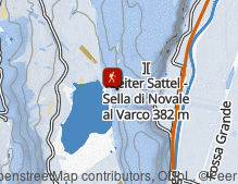 Karte: Zu den Rosszähnen oberhalb des Kalterer Sees