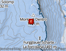 Mappa: Wanderung vom Mendelpass zu den Prinzwiesen