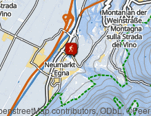 Karte: Wanderung von Mazon nach Pinzon