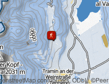Karte: Spazierwanderung von Tramin nach Söll