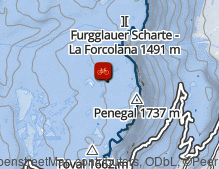 Map: Radtour auf den Mendelpass