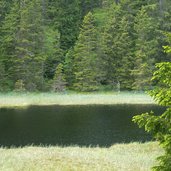 truden schwarzsee lago nero trodena