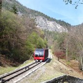 RS kalterer hoehenweg april mittelstation mendelbahn