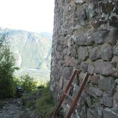 RS Ruine Leuchtenburg Richtung Unterland Einstieg