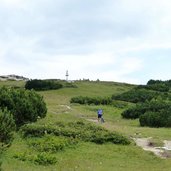 RS weg zum monte roen gipfel