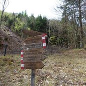 RS abzweigung kalterer hoehenweg f nach altenburg