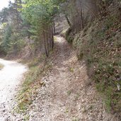 weggabelung kalterer hoehenweg