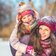AS single mit kind personen winter schnee