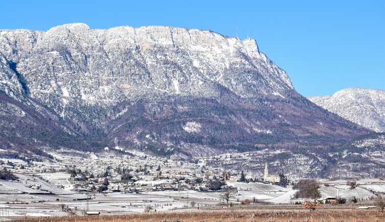 Kalterersee Winter kaltern dorf