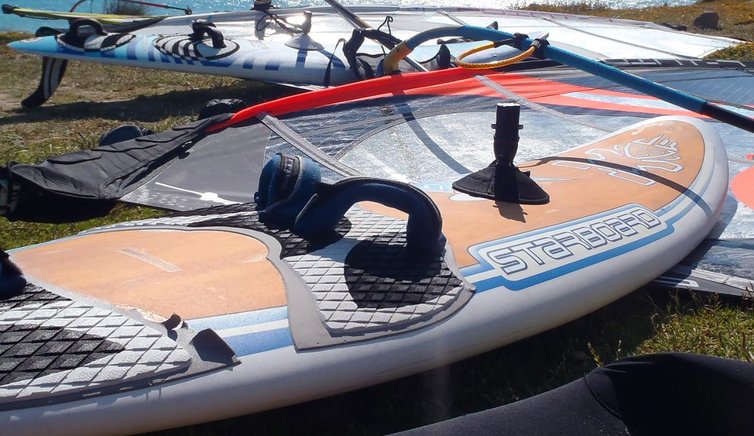 P windsurf bretter segel