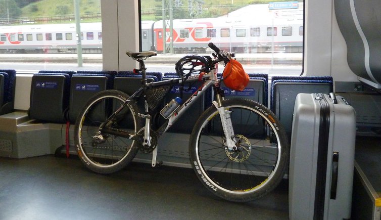 RS fahrrad mitnahme in sbahn tirol zug